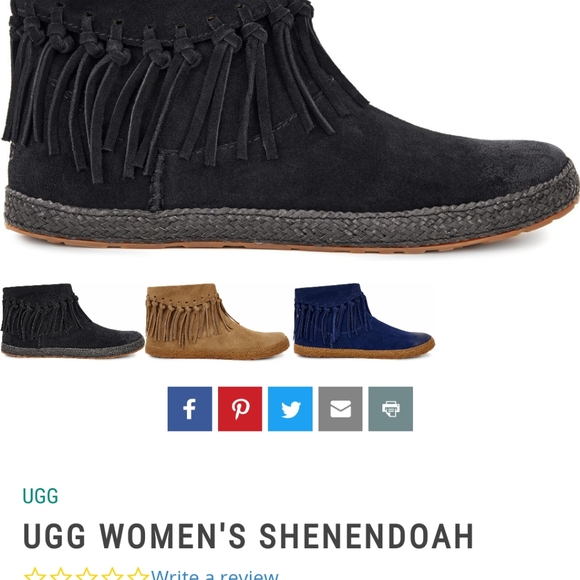 Like new UGGs Shenendoah Australia boots/booties size 8 - Picture 13 of 14